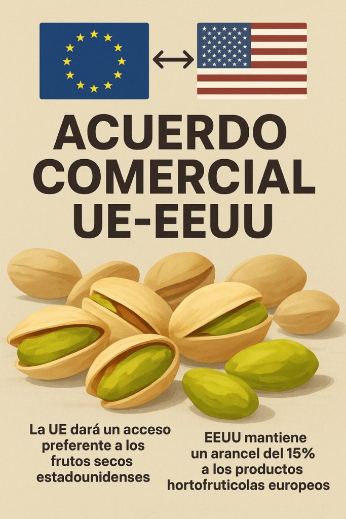 Acuerdo Comercial UE-EEUU con Pistachos